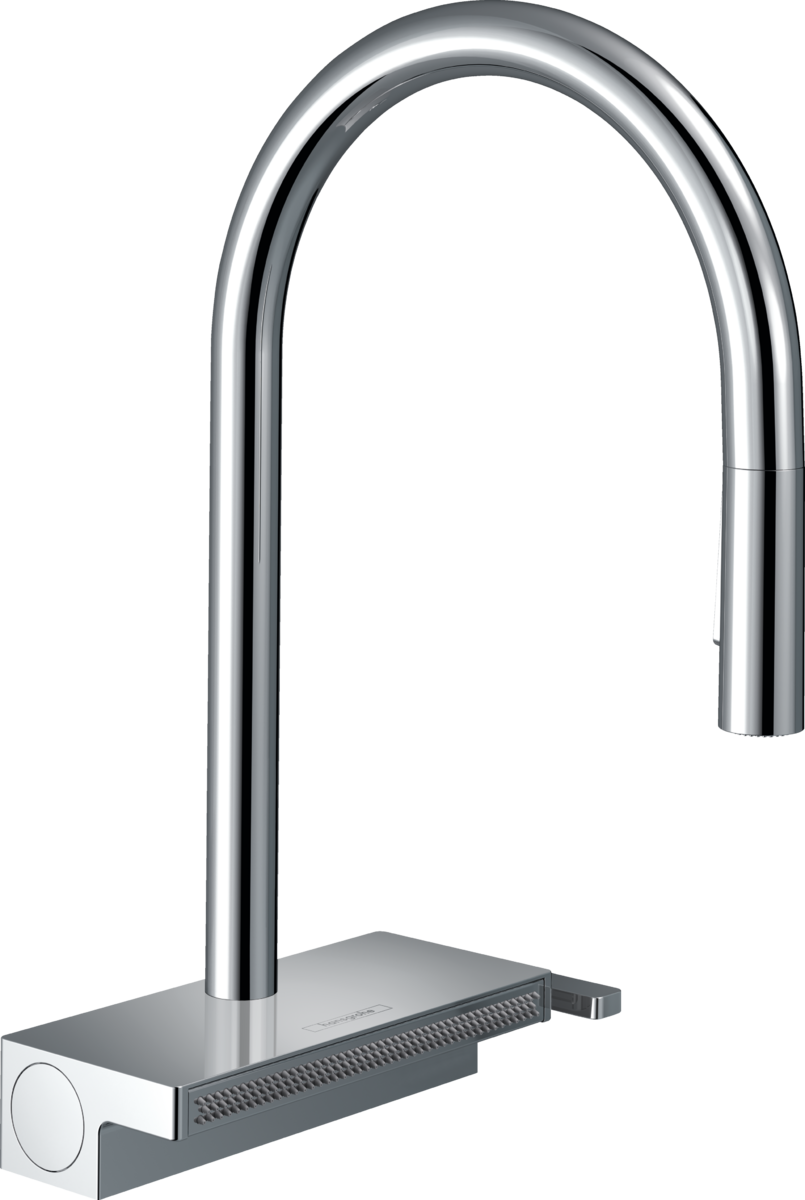 Hansgrohe Aquno Select Spralli eviye bataryası 73831000